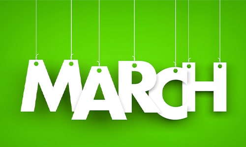 March