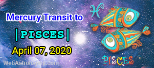 Mercury Transit Aquarius to Pisces