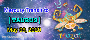 Mercury Transit Aries to Taurus
