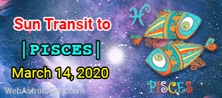 Sun Transit to Pisces