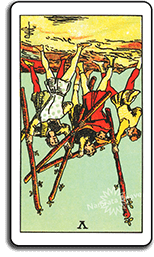 Five of Wands