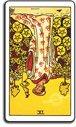 Nine of Pentacles