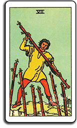 Seven of Wands