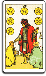 Six of Pentacles