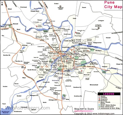 Pune City Map