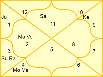 Ashtakvarga Chart