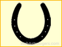 Black horseshoe